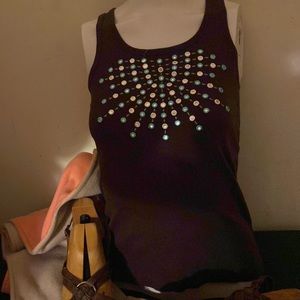 Tory Burch tank top shirt size small fits medium